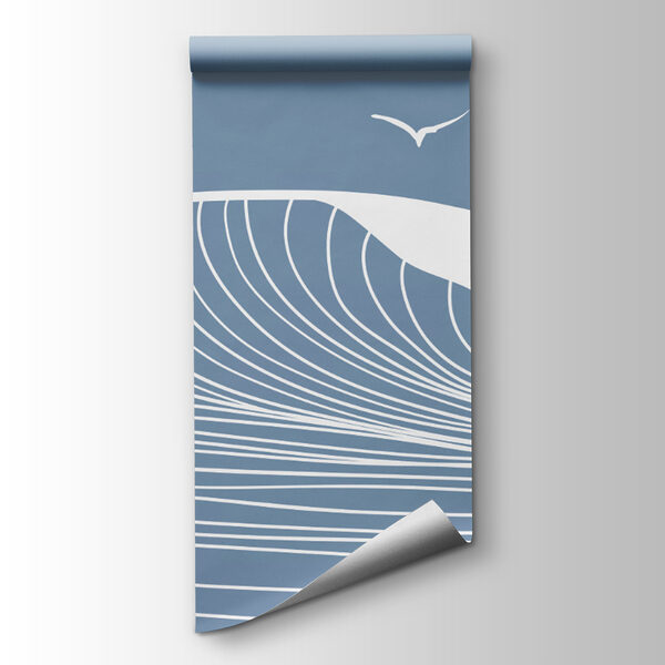 Waves and birds in the sky Waves and birds in the sky