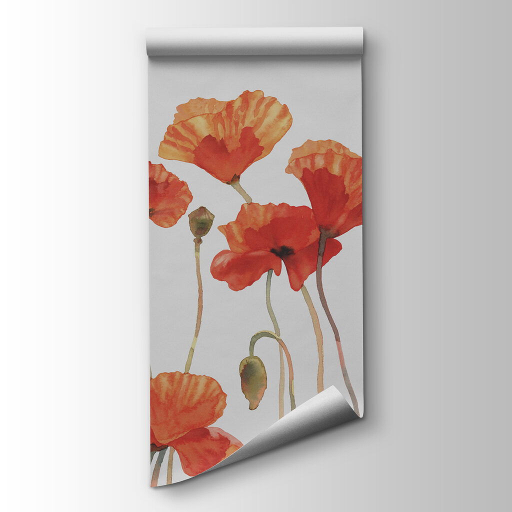 A group of orange flowers