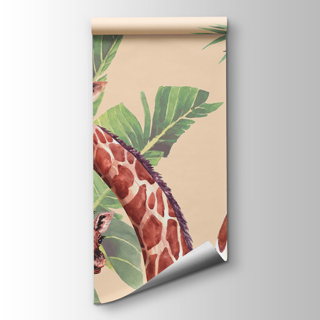 A group of giraffes with long necks A group of giraffes with long necks