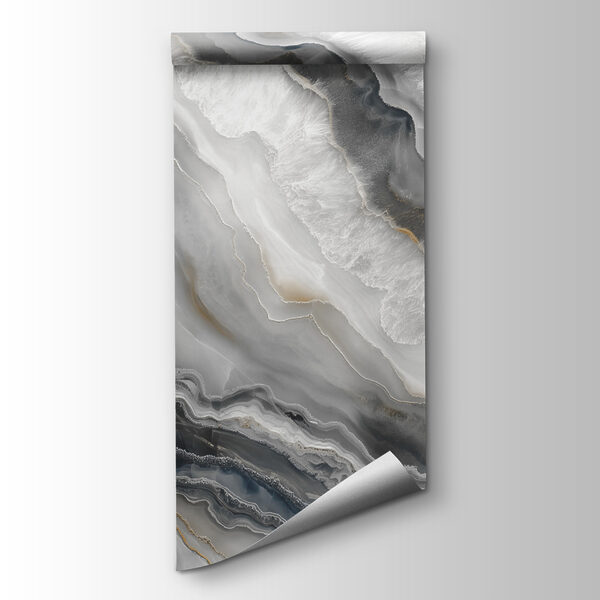 A close up of a marble