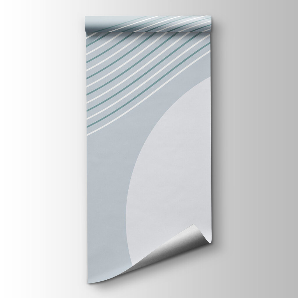 A blue and white background with white lines A blue and white background with white lines