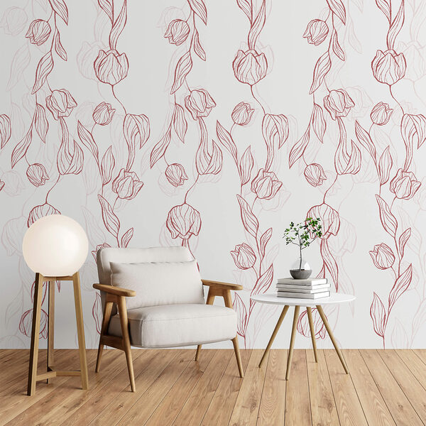 Motivo di fiori e foglie Motivo di fiori e foglie