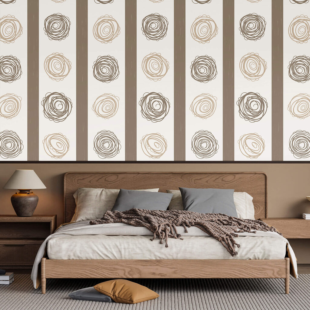 Motivo di cerchi e linee Motivo di cerchi e linee