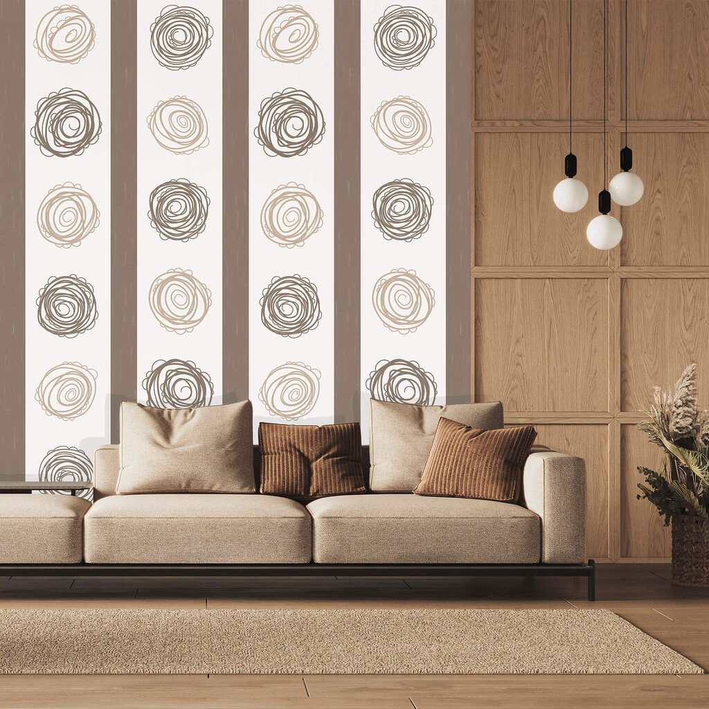 Motivo di cerchi e linee Motivo di cerchi e linee