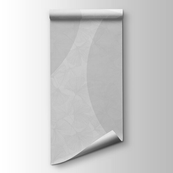 Grey and white background with circles and lines