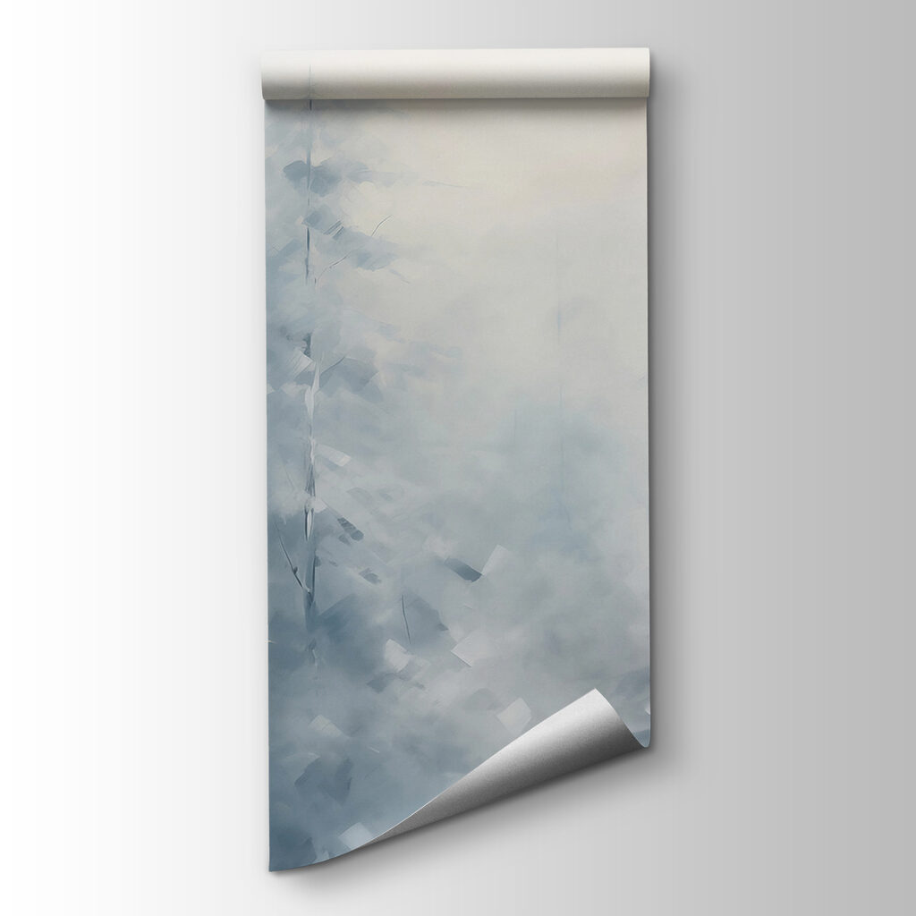 Snow covered trees in a forest