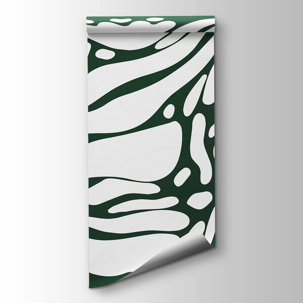 White and green pattern White and green pattern