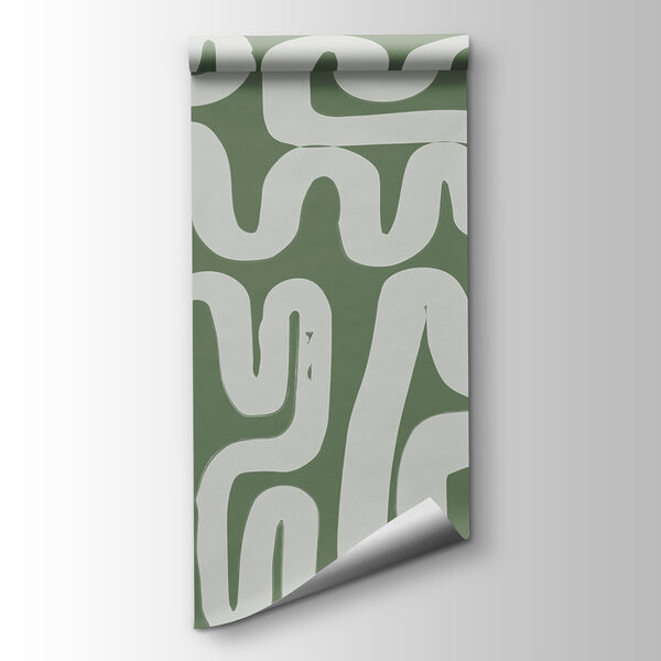 Maze with white lines