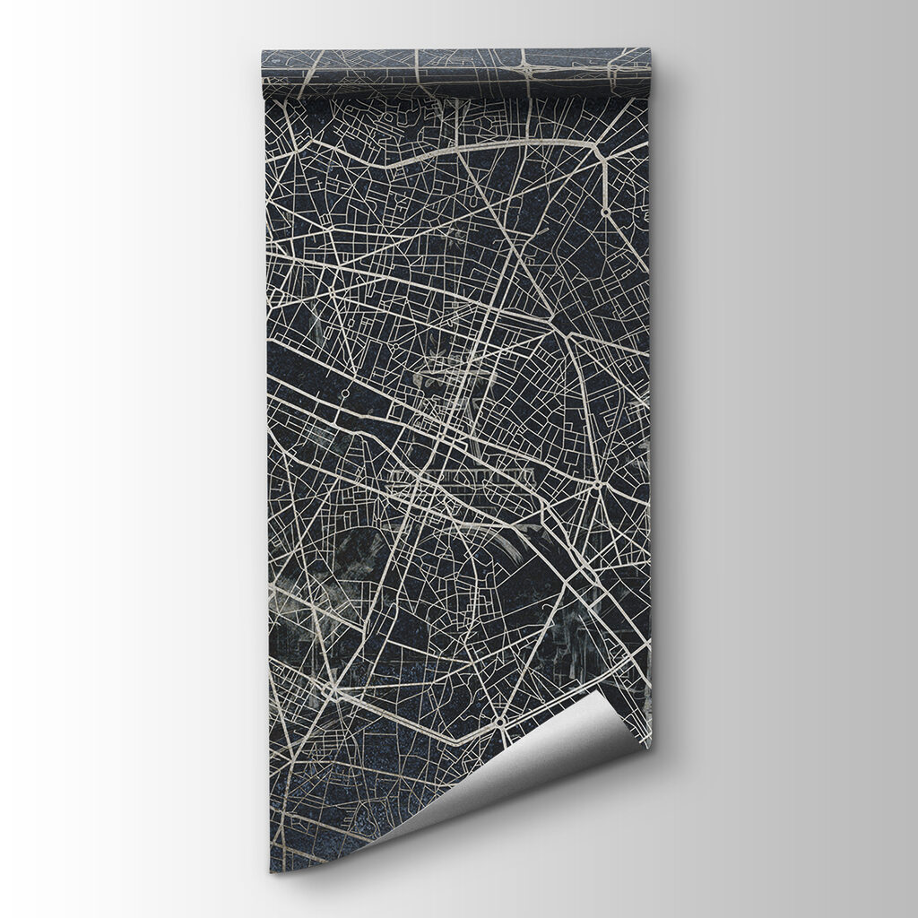 Map of a city Map of a city