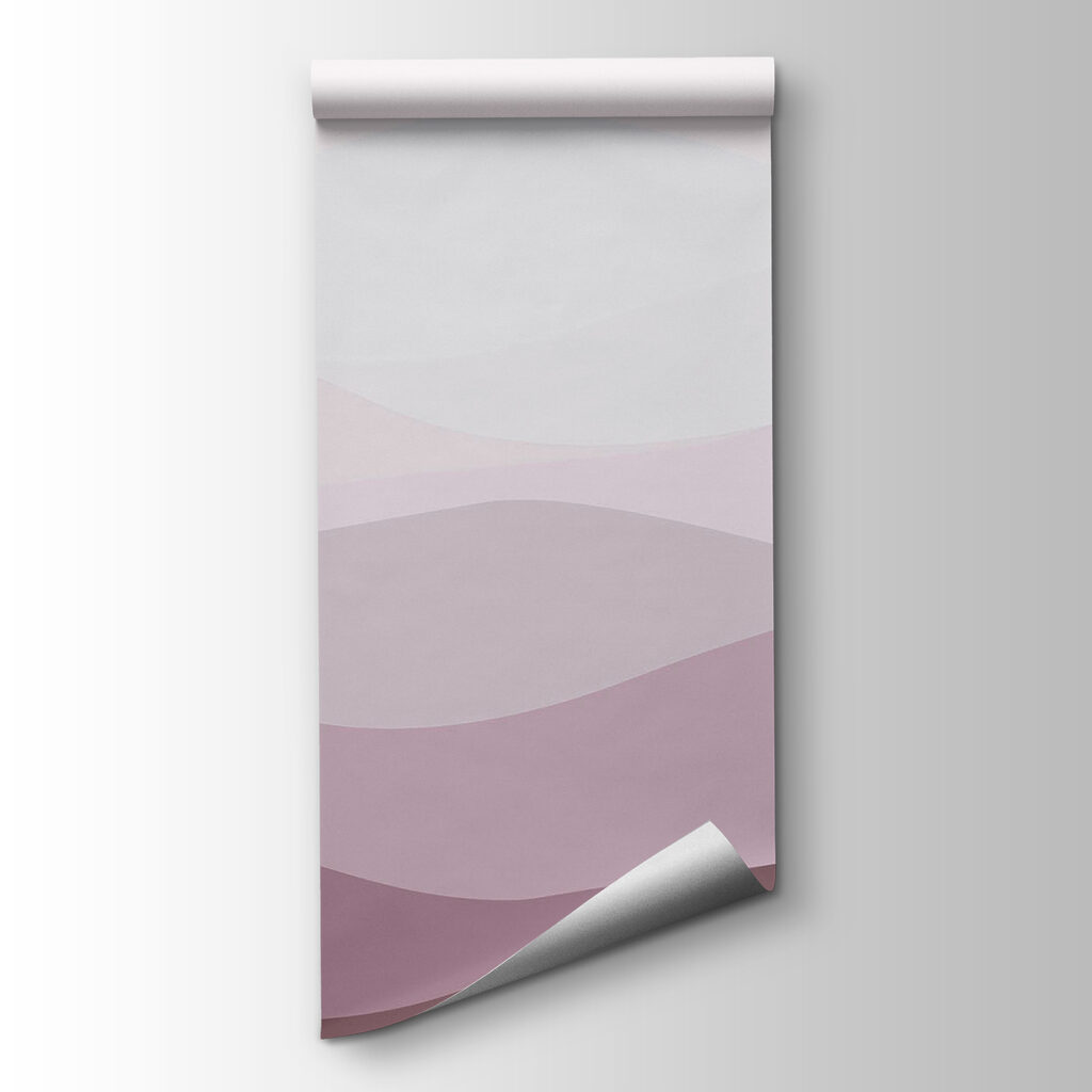 Purple and white wavy lines Purple and white wavy lines