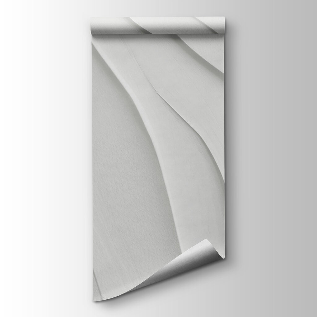 White surface with wavy lines