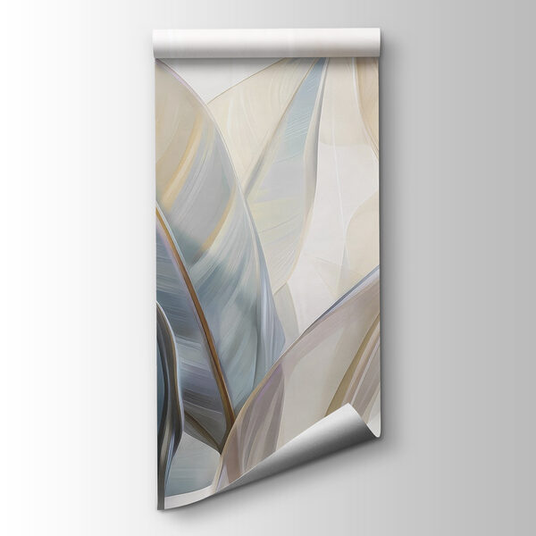 Elegant leaves in soft hues