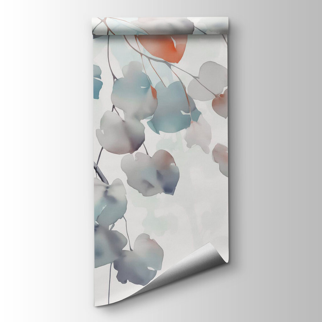 Soft leaves in gentle hues Soft leaves in gentle hues