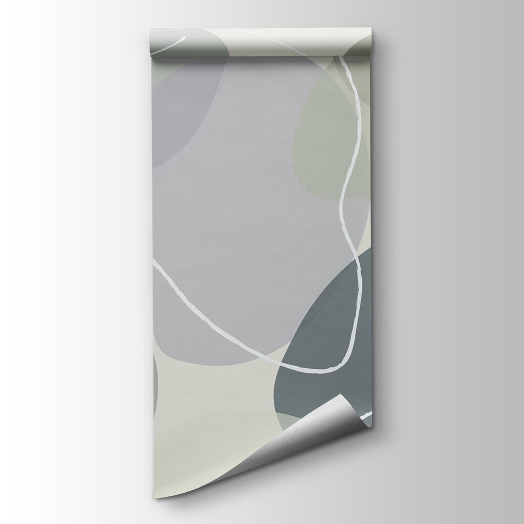 Abstract shapes in soft colors Abstract shapes in soft colors