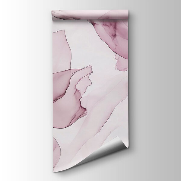 Fluid petals in soft hues