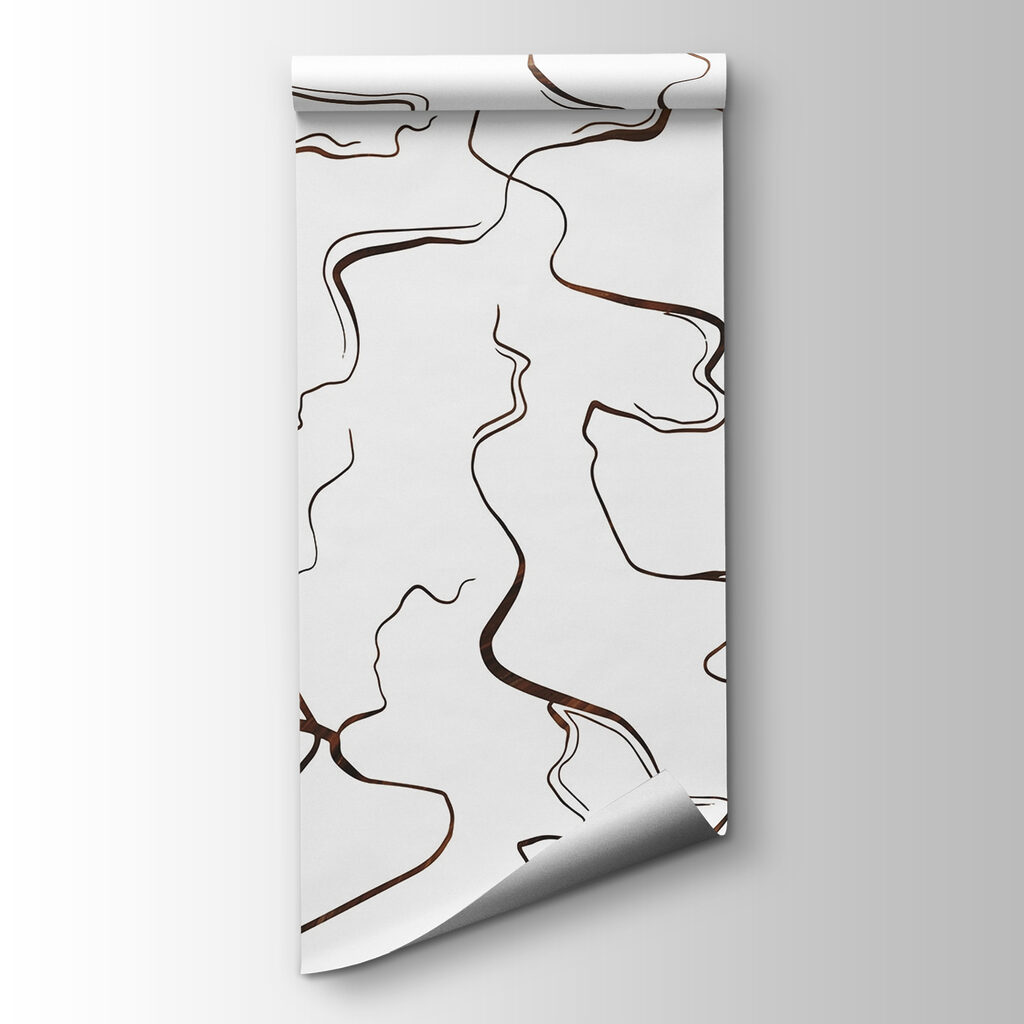 Curves and lines in contrast