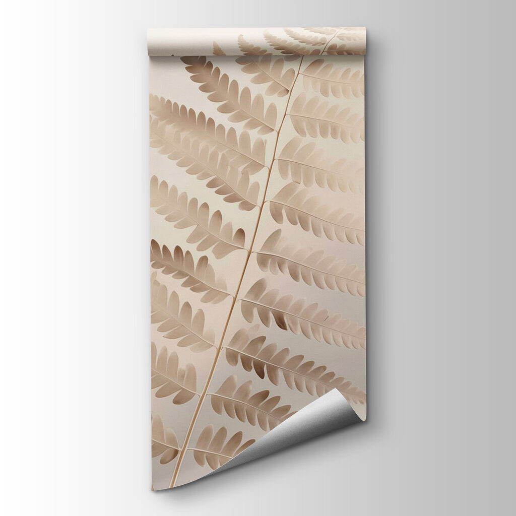 Delicate fern leaves in soft light Delicate fern leaves in soft light