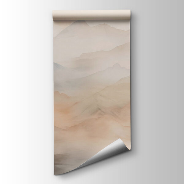 Foggy mountain range Foggy mountain range