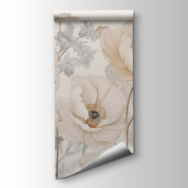 Delicate blossoms in soft hues