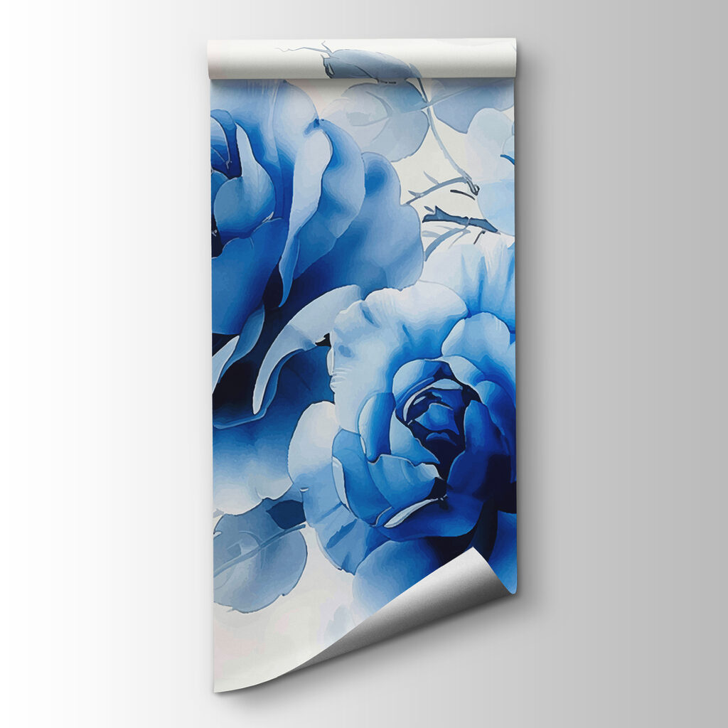 Group of blue flowers Group of blue flowers