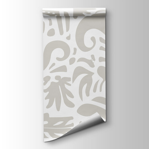 White and gray pattern