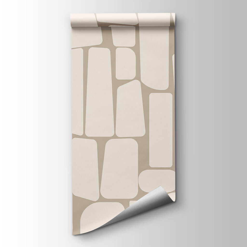 White and tan rectangles White and tan rectangles