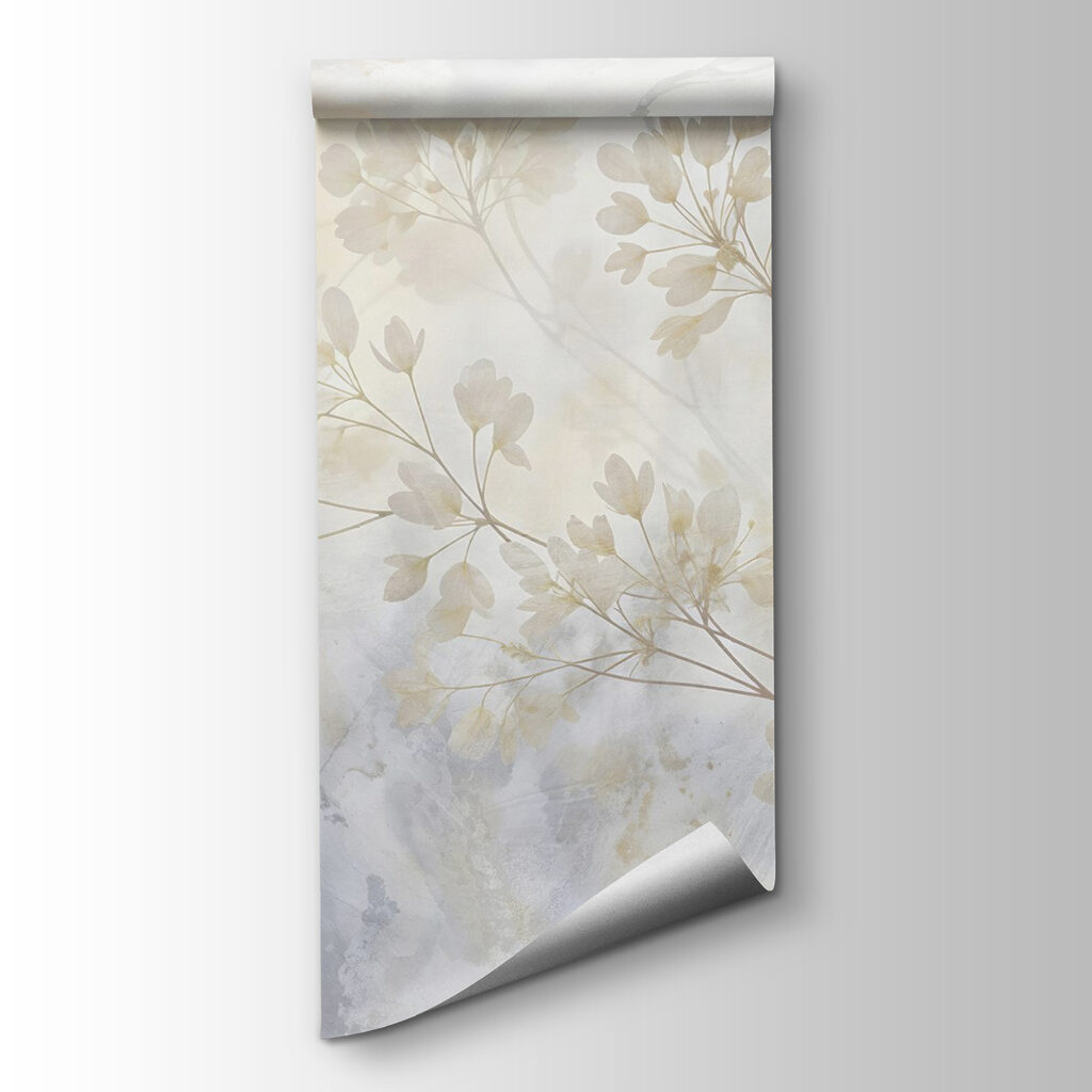 Soft blooms on a gentle backdrop