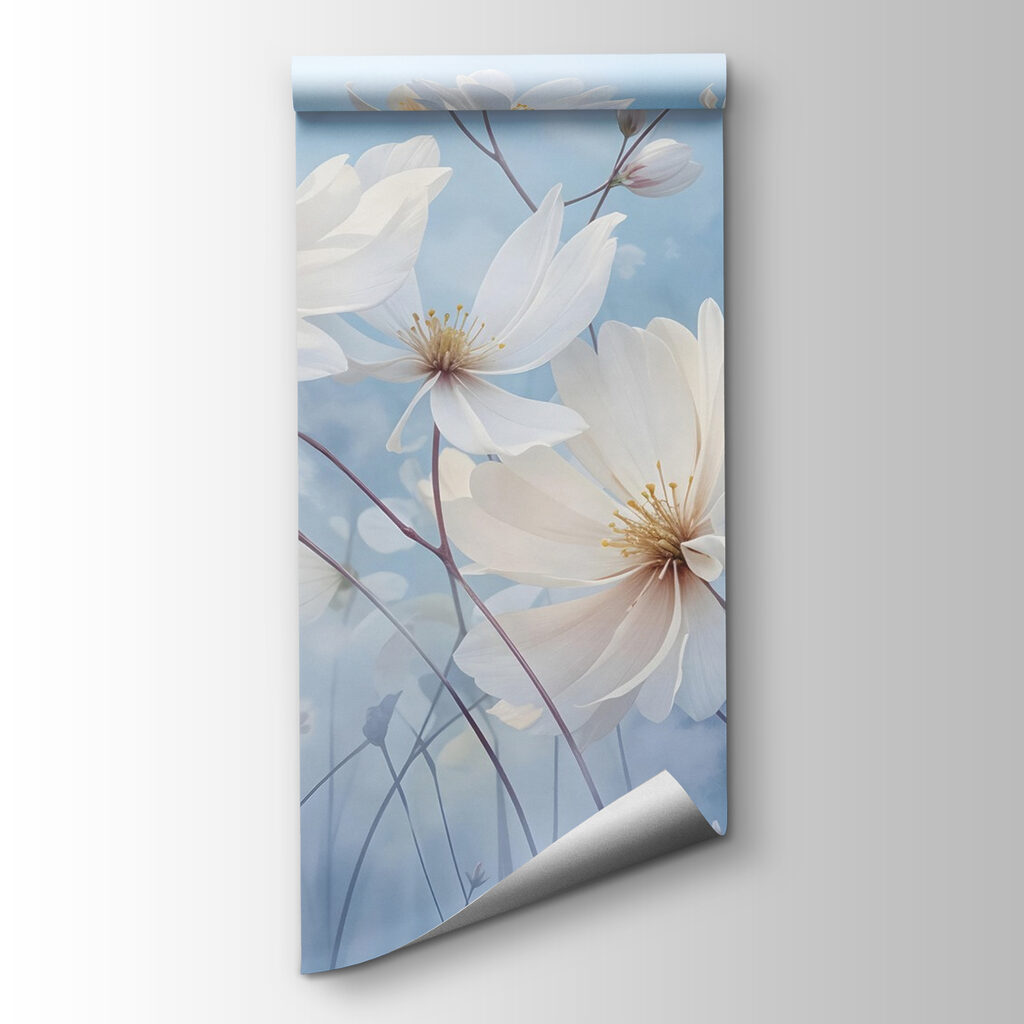 Group of white flowers