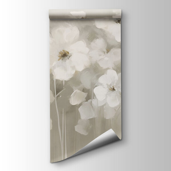 Painting of white flowers