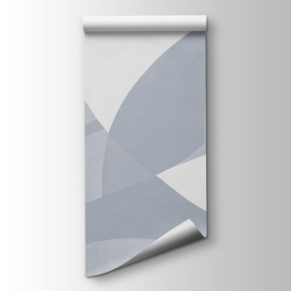 White and grey wall with geometric shapes White and grey wall with geometric shapes
