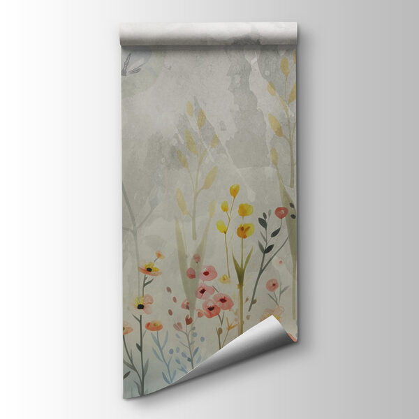 Painting of flowers and plants