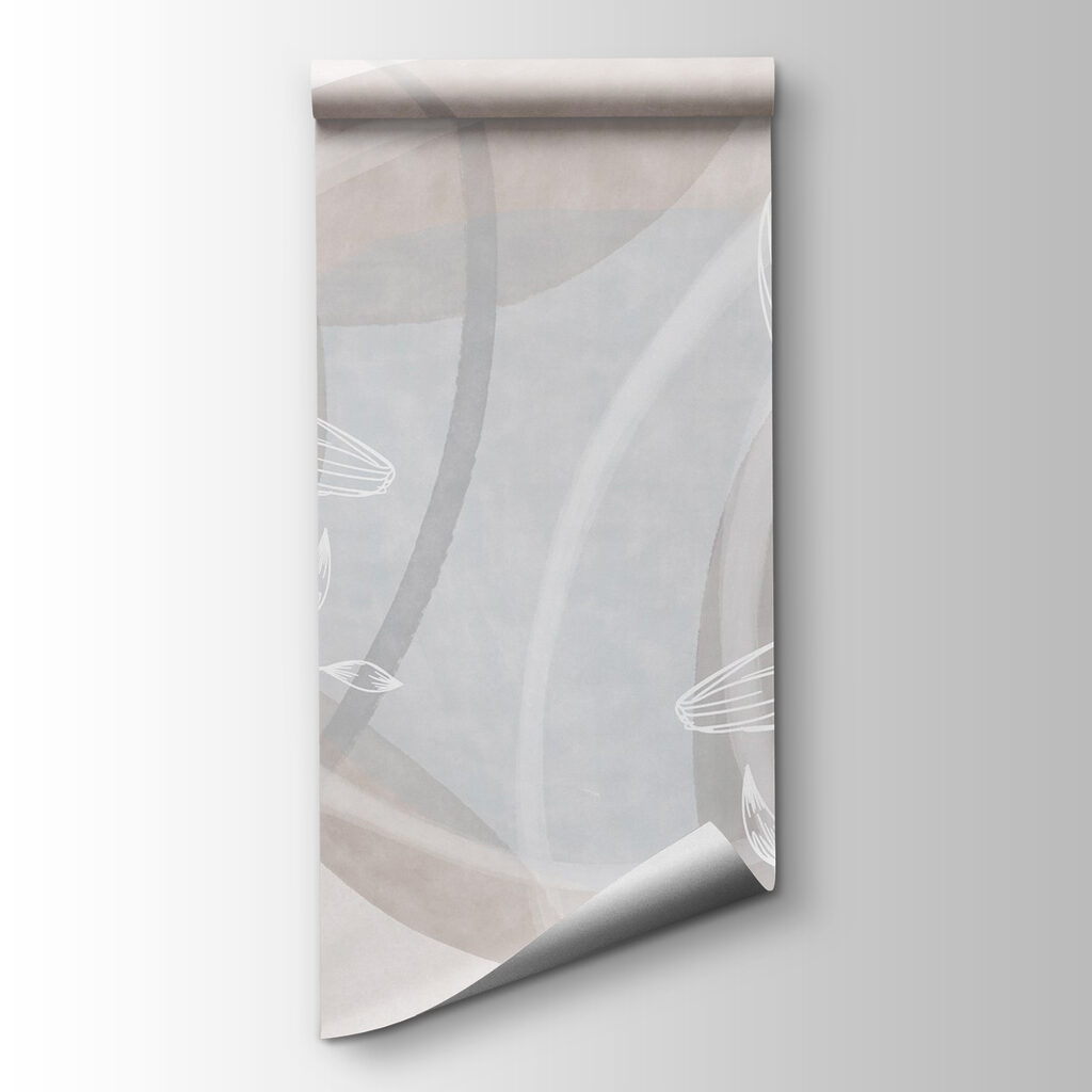 Soft blooms on a muted canvas