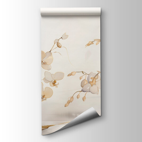 Painting of white flowers