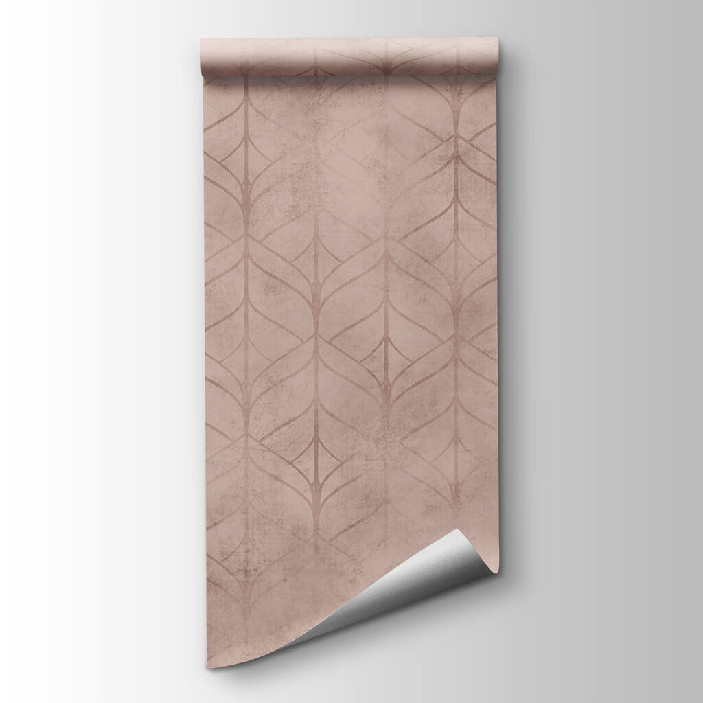 Pink and brown pattern