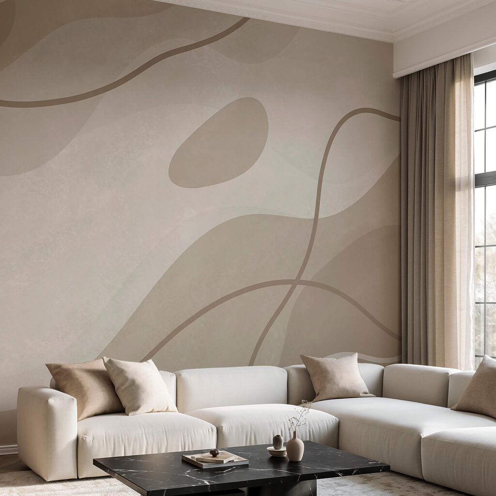 Sfondo beige e bianco con linee Sfondo beige e bianco con linee