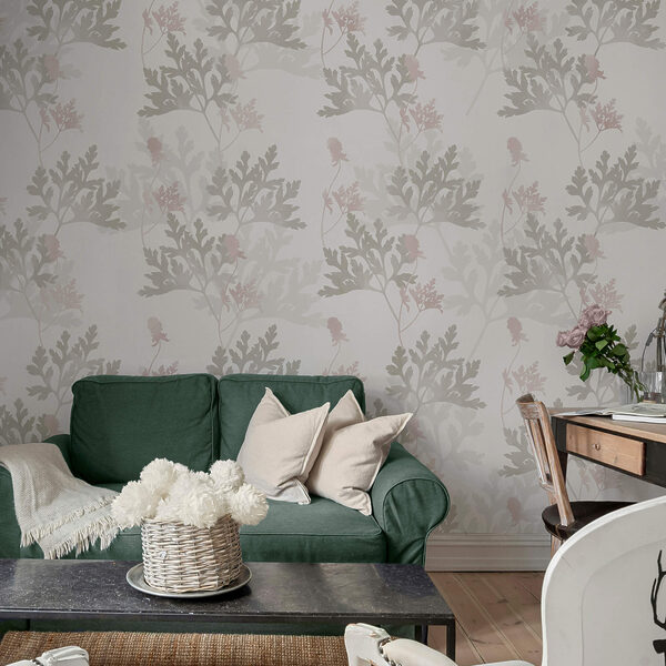 Motivo di foglie e fiori Motivo di foglie e fiori