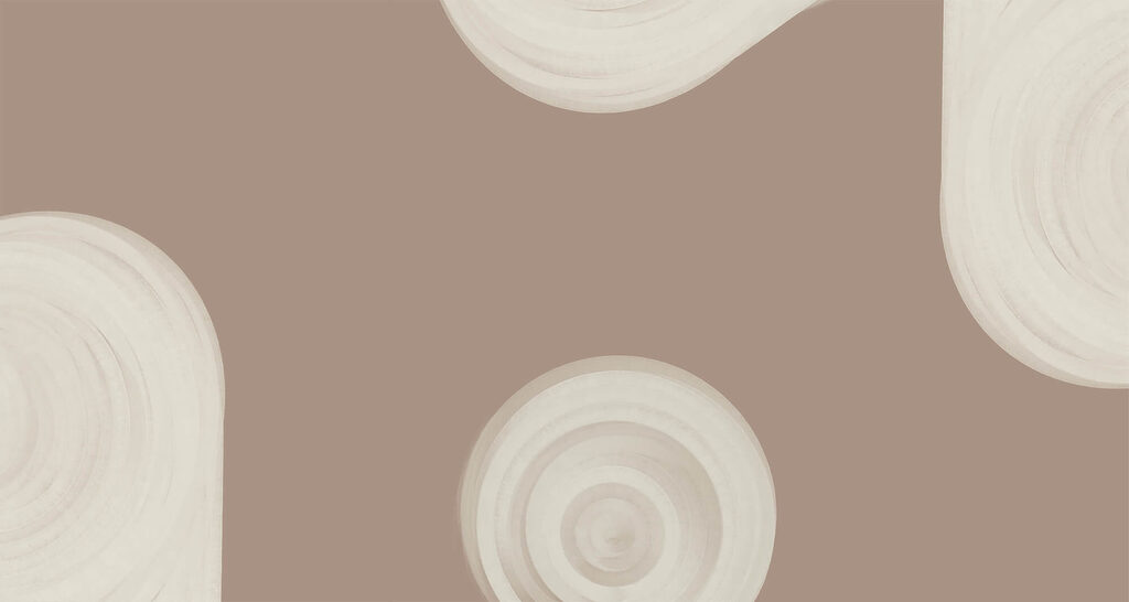 White swirly circles White swirly circles