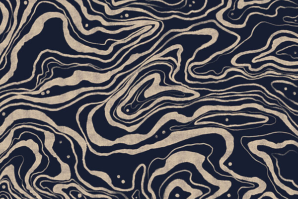 Black and white swirly pattern