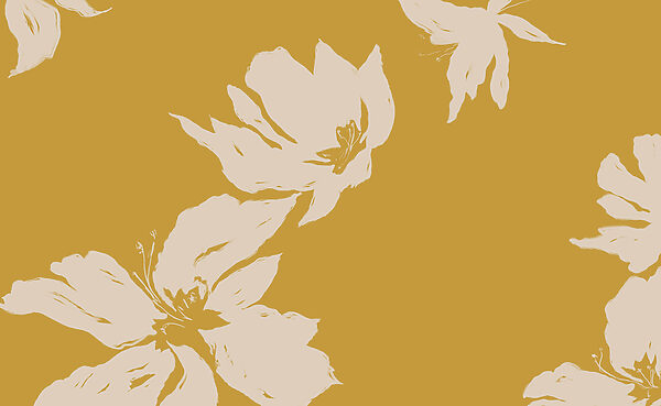 Floral design on a warm background Floral design on a warm background