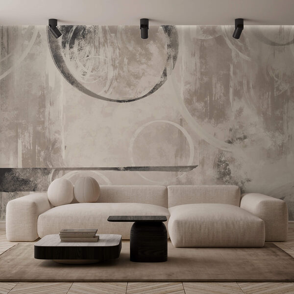 Motivi astratti in tonalità neutre