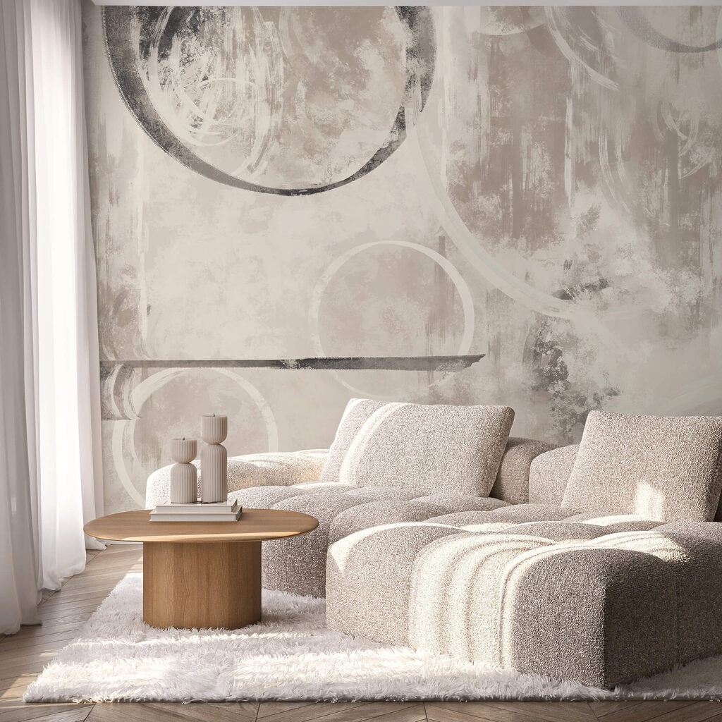 Motivi astratti in tonalità neutre