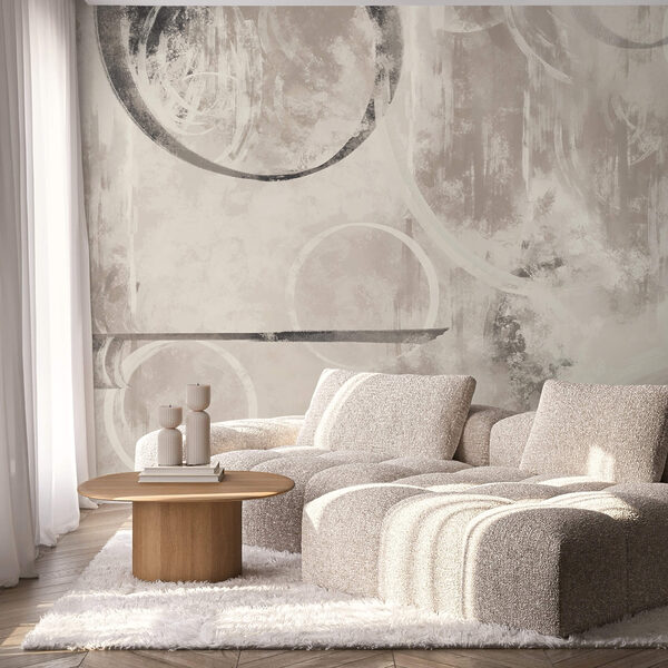 Motivi astratti in tonalità neutre