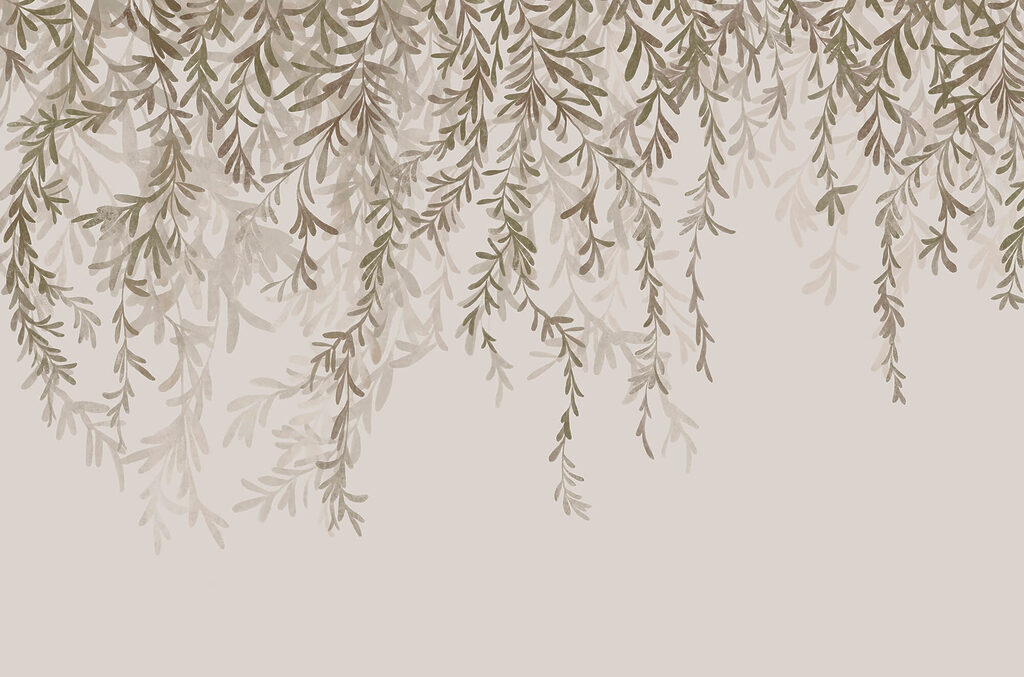 Delicate leaves in soft hues Delicate leaves in soft hues