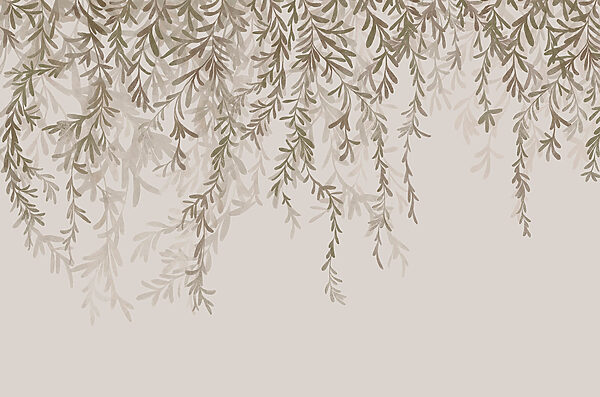 Delicate leaves in soft hues Delicate leaves in soft hues