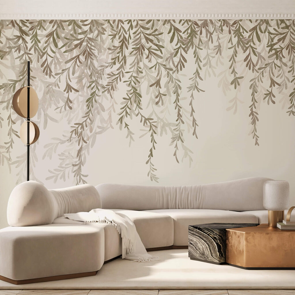 Foglie delicate dai toni tenui Foglie delicate dai toni tenui