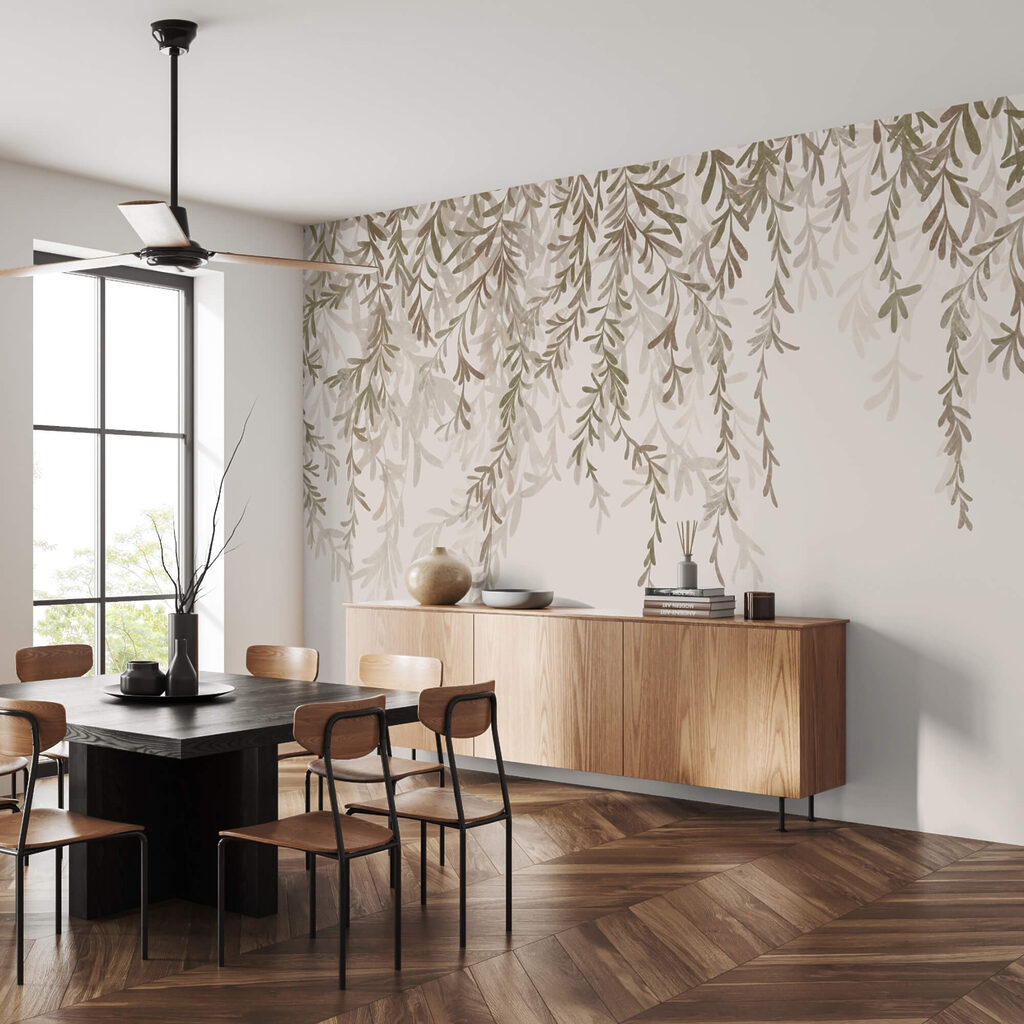 Foglie delicate dai toni tenui Foglie delicate dai toni tenui