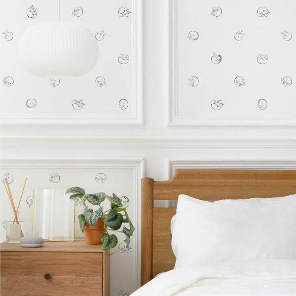 Sfondo bianco con puntini neri