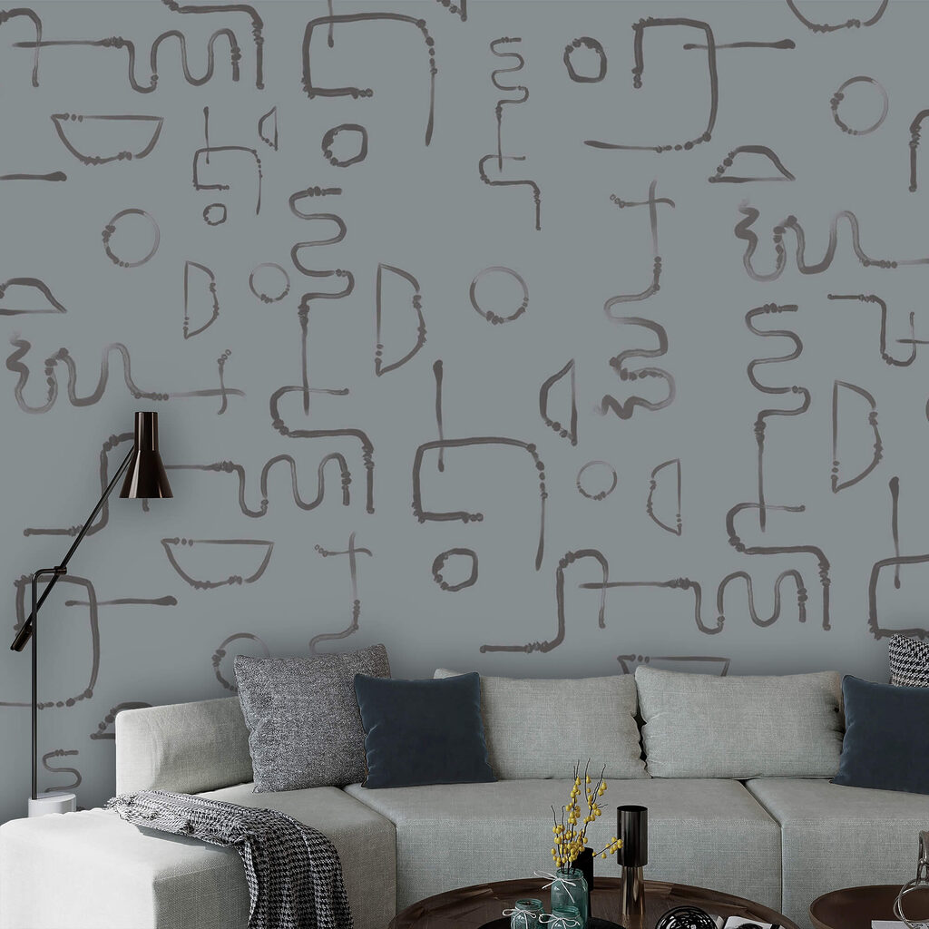 Modello di linee e forme