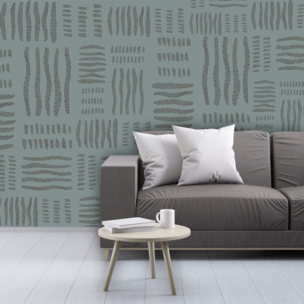 Motivo a linee bianche e nere