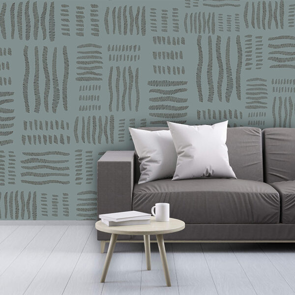 Motivo a linee bianche e nere